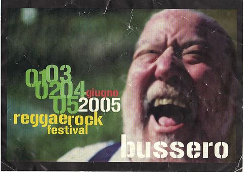 Cartolina del Reggae Rock Festival 2005